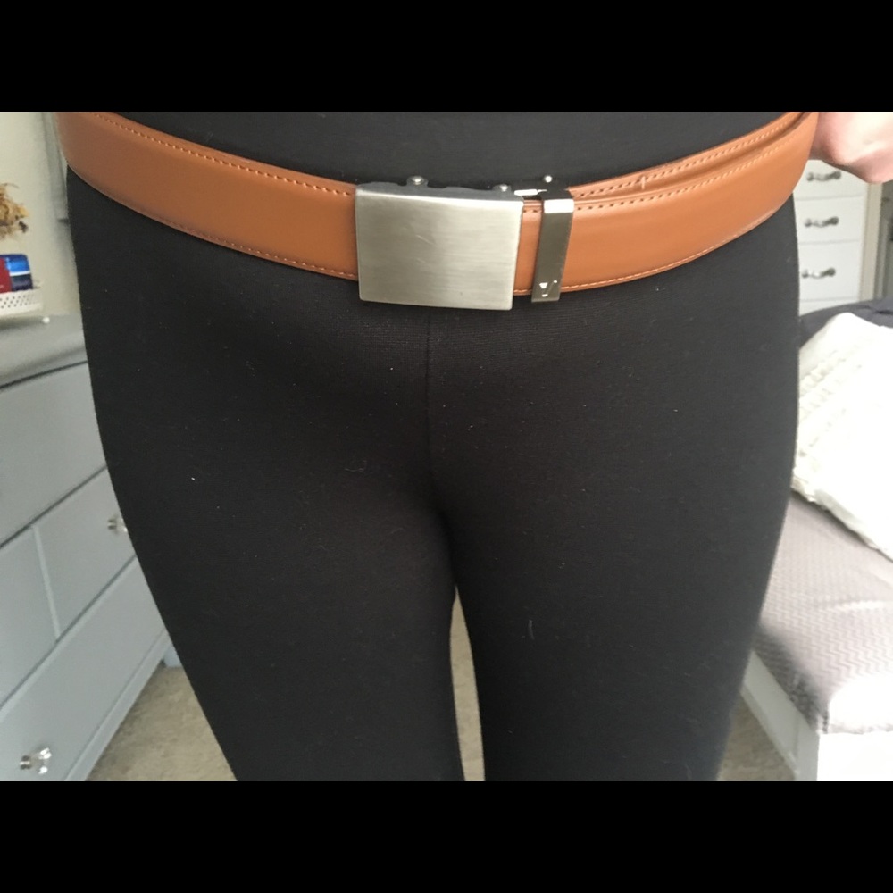 No Holes Mission Brand Tan Men’s Belt